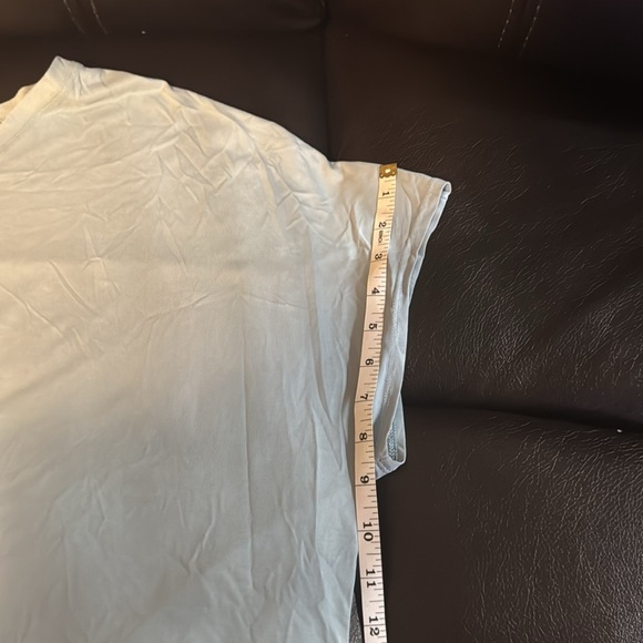 32 Degrees Cool Women's Soft Luxe Short Sleeve V-Neck Top, XXL Blue - Picture 10 of 14